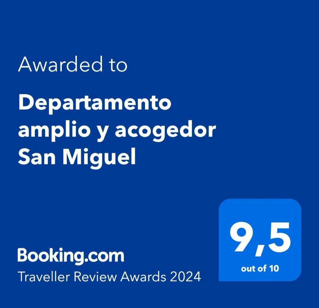 Departamento Amplio Y Acogedor San Miguel Apartamento